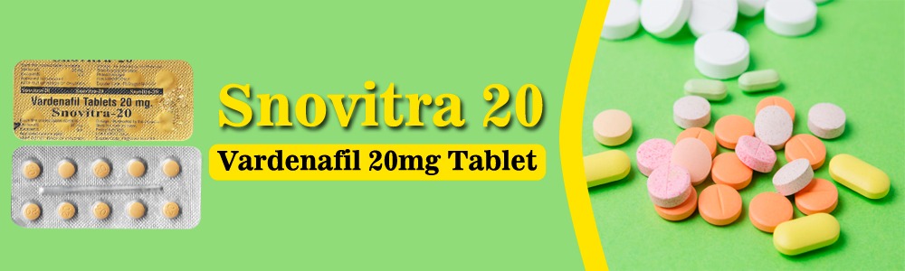 Snovitra 20 (Vardenafil 20 mg)