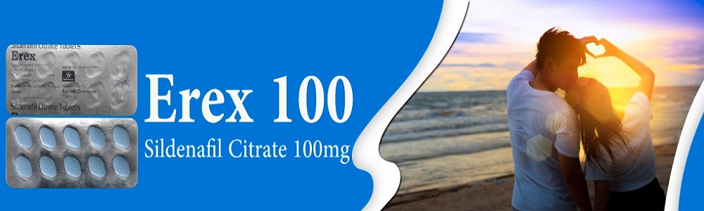 Erex 100 (Sildenafil citrate 100 mg )