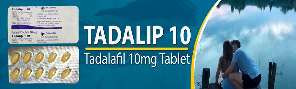 Tadalip 10 mg tablets