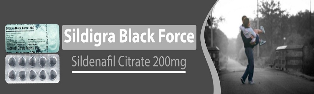 Sildigra Black Force 200 tablets