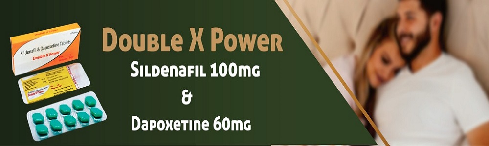 Double X Power (Sildenafil citrate 100mg and Dapoxetine 60mg)